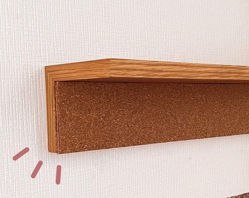 ちょい足しアイテムは100均のコルク イメージ