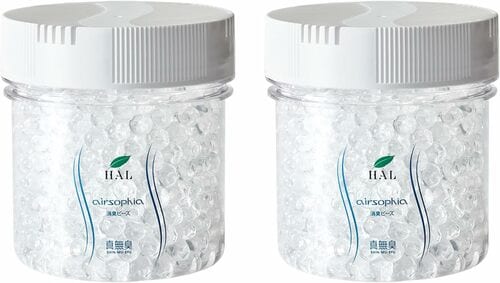 Amazon初売りセールアイテムおすすめ ハル・インダストリ エアソフィア 消臭ビーズ 真無臭 2個セット イメージ1