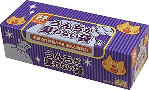【ペット用品】BOS「うんちが臭わない袋 SSサイズ 200枚入り」 Amazonプライム感謝祭セールアイテムおすすめ イメージ