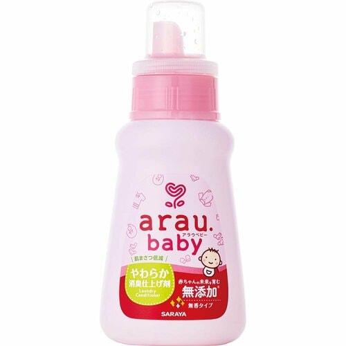 柔軟剤おすすめ サラヤ アラウ.ベビー やわらか消臭仕上げ剤 イメージ1