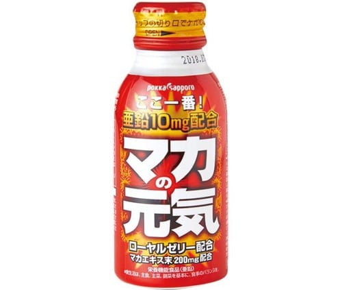 ポッカサッポロ:マカの元気ドリンク 100ml×6本:栄養ドリンク  