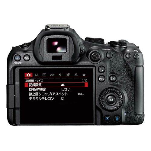 フルサイズミラーレスカメラおすすめ キヤノン EOS R6 Mark III(ボディ) イメージ2