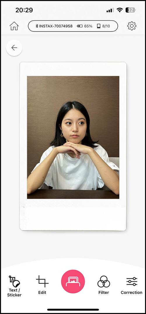 Bluetooth接続でプリントは数秒 フォトプリンターおすすめ イメージ