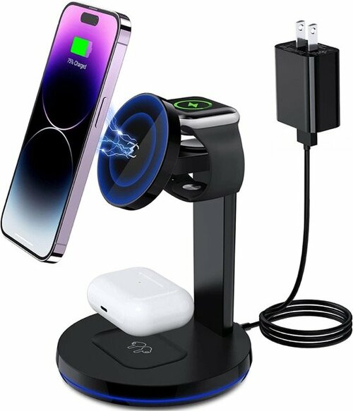 【3 in 1充電器】NANAMI「3 in 1 MagSafe充電器 F8」 イメージ