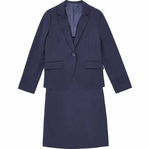 セレモニースーツおすすめ ELENA ご家庭で洗えるヘリンボーン ストレッチスカートスーツ イメージ1