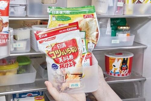 [しまうテク①]100均ケースで中身が一目瞭然 収納おすすめ イメージ