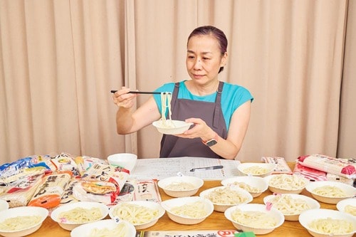 乾麺うどんのテスト方法は? 乾麺うどんおすすめ イメージ