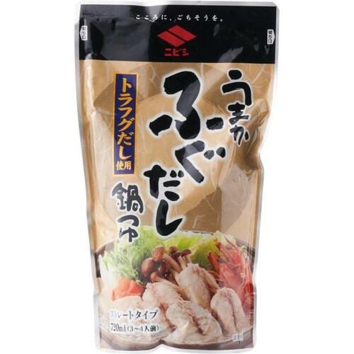 ニビシ醤油:うまかふぐだし鍋つゆ 720ml:料理の素