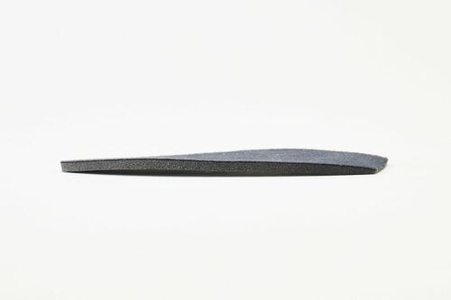 つま先・かかとインソールおすすめ 荒川産業 プロフィットイン ハーフソール ブラック 3.5mm イメージ3