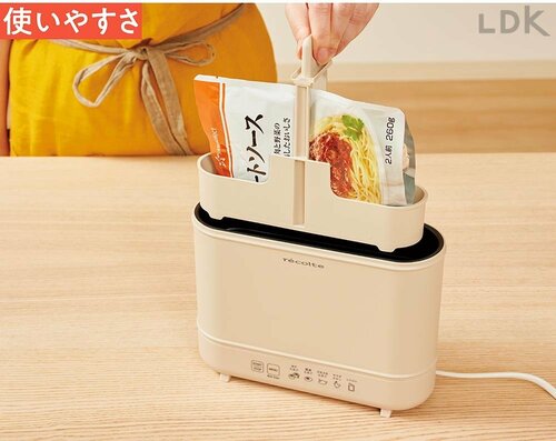 使いやすさ：水を入れるだけの簡単さ レコルト「エッグ&ボイルクッカー」のレビューおすすめ イメージ