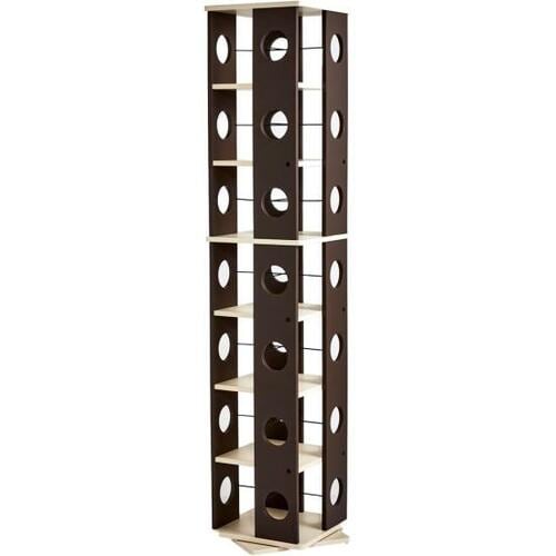 ホームテイスト:回転コミックラック （7段タイプ）:収納