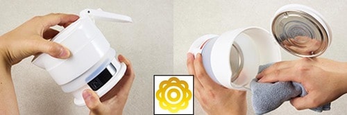 使い勝手 折りたたみケトルおすすめ イメージ