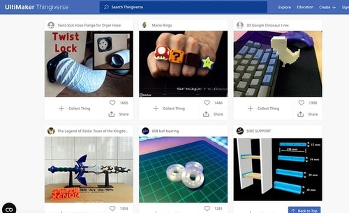 3Dデータは自分で作っても配布サイトから入手してもOK! 3Dプリンターおすすめ イメージ