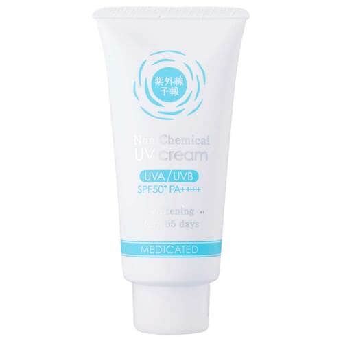 紫外線予報 ノンケミカル薬用美白UVクリームM イメージ1