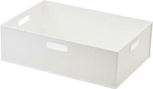 ニトリ「収納ケース Nインボックス(W)ハーフ(ホワイト)」イメージ