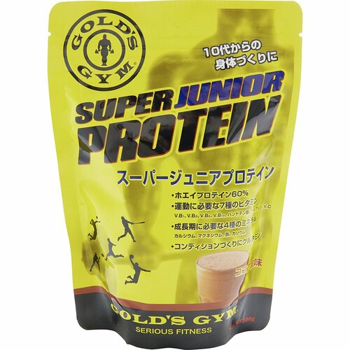 ジュニアプロテインおすすめ ゴールドジム スーパージュニアプロテイン イメージ