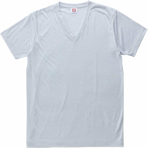 メンズ冷感インナーおすすめ B.V.D. 接触冷感 ICE DEO メンズ VネックTシャツ イメージ
