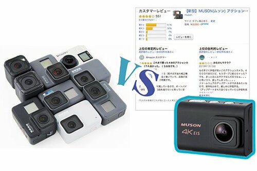 GoProの半額以下…Amazonの格安アクションカメラの実力は? イメージ2