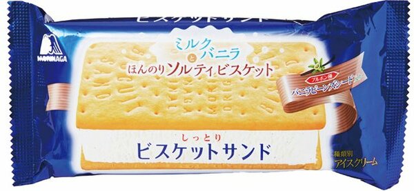 森永製菓:ビスケットサンド:アイスクリーム