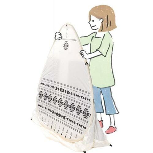 ［Pop up tent の魅力②］たたみやすくて持ち運びもラクチン！ イメージ