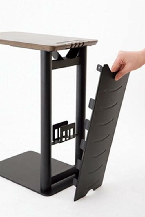 コード類をテーブルに収納ソファでのPC作業に最適 イメージ3