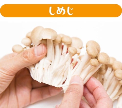 しめじ 野菜の冷凍保存方法おすすめ イメージ