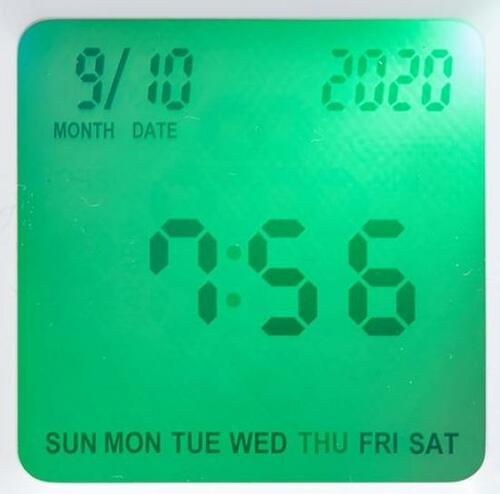 ニトリ「デジタル時計 ピルエ」 イメージ3