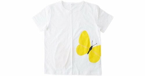 無印良品:オーガニックコットンプリントTシャツ（キッズ）