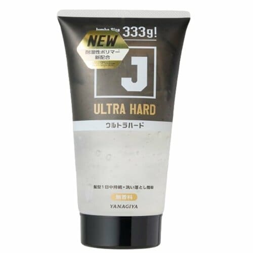 YANAGIYA「J ウルトラハードジェル N」 メンズヘアジェルおすすめ イメージ