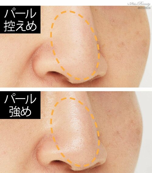 毛穴カバー目的ならパール感の強いものは避ける ルースパウダーおすすめ イメージ