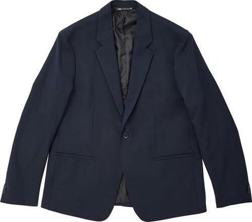 ZARA「テクスチャースーツブレザー」