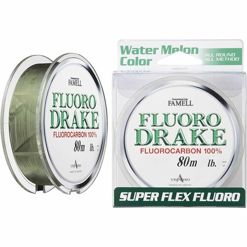 フロロカーボンラインおすすめ ヤマトヨテグス フロロドレイク FLUORO DRAKE 80m  イメージ1