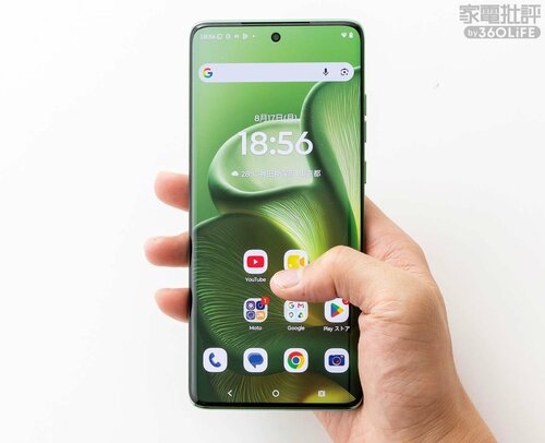 今回比較した6製品の中で最も薄いボディで持ちやすい 安いスマホおすすめ イメージ