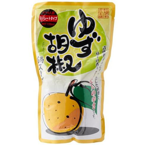 松屋栄食品本舗:ゆず胡椒鍋スープ 720ml:料理の素