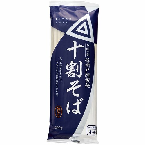 乾麺蕎麦おすすめ 日清製粉ウェルナ そばの香 信州戸隠製麺 十割そば イメージ