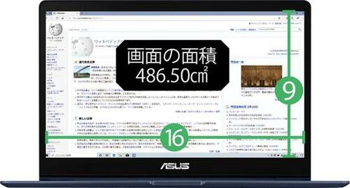 選び方2:液晶ディスプレイのアスペクト比・解像度は高いか
