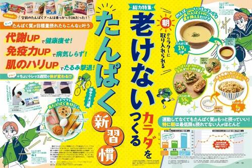 LDKがムリなく続く“たんぱく生活”を大調査! 粉末プロテインおすすめ イメージ