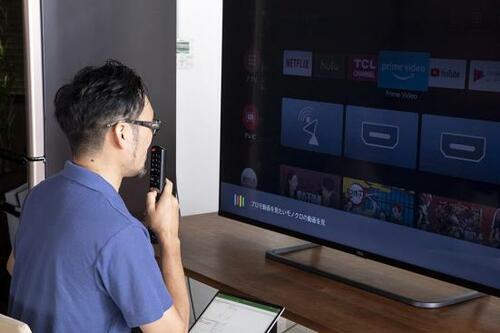 音声操作可能! TCL「65P8S」