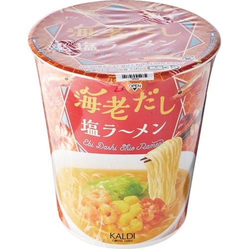 18位: カルディ「海老だし塩ラーメン」 カルディおすすめ イメージ