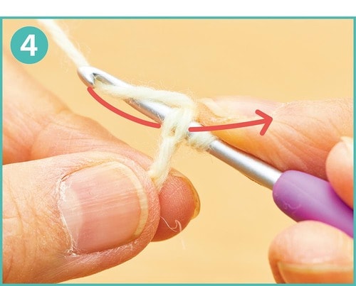 「細編み」の編み方 イメージ4