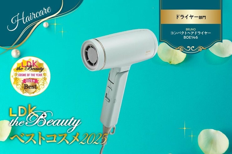 美髪の鍵はドライヤー！毛先までスルンとまとまるし速乾なブルーノ【LDKベスコス2025】