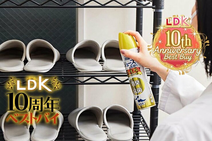 帰宅後の「クサっ」を浄化。玄関に置いておきたい靴用消臭スプレーのおすすめは？【LDK10周年ベストバイ】