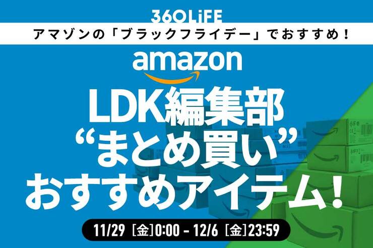 【箱買い推奨】「LDK」編集部員が選ぶ!! ブラックフライデーで“まとめ買い”すべきおすすめアイテム！