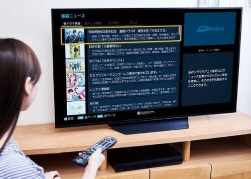 テレビ視聴