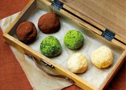 チーズを使った「3種のクリームトリュフ」レシピ