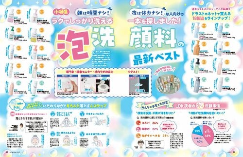 LDKがドラッグストアやネットで買える泡洗顔料をテスト プチプラ洗顔料おすすめ イメージ