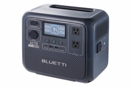 BLUETTI「AC70 小型ポータブル電源」 BLUETTIおすすめ イメージ