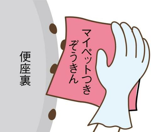 掃除ワザ3：「マイペット」の界面活性剤が汚れに効果大 イメージ3