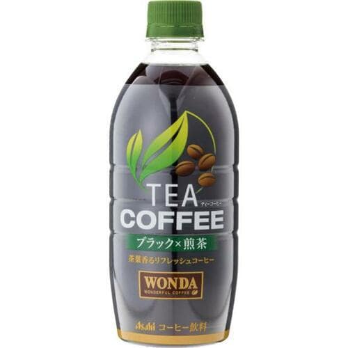 アサヒ飲料:ワンダ TEA COFFEE   ブラック×煎茶:ボトルアイスコーヒー