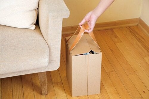 学用品をまとめてIN！しかもリビングにうま～く溶け込む収納カバンがありました！ イメージ